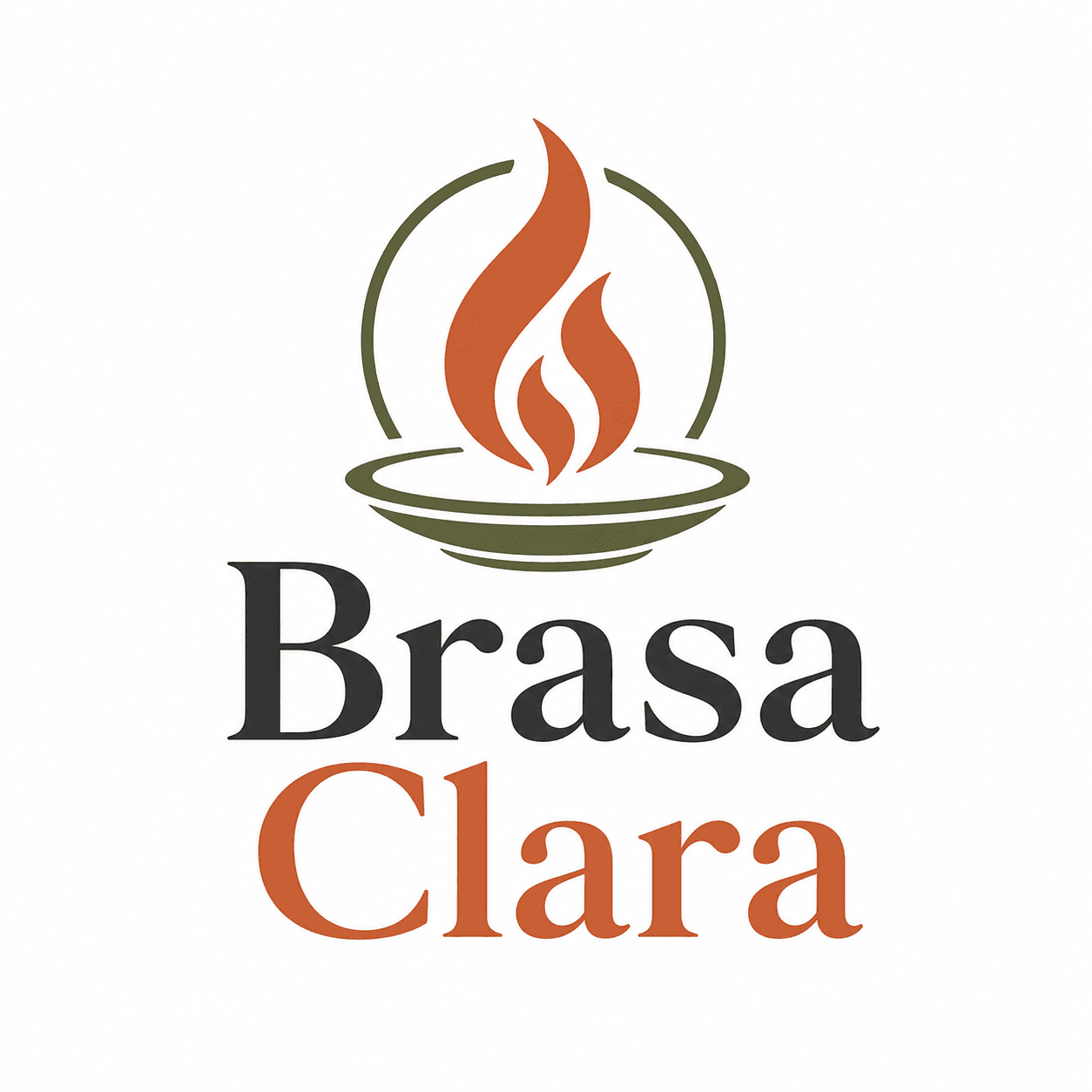 Logo Brasa Clara